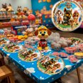 thumbnail image 3 of 24 Pz Plato De Cartón Premium Pastelero De Personajes Guau Comand, 3 of 4