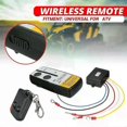 thumbnail image 2 of Kit de control remoto inalámbrico para cabrestante de 12 V y 315 MHz con alcance de 15 m (50 pies) para Jeep y ATV (EE. UU.), 2 of 5