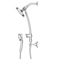 thumbnail image 2 of MOEN 28586 Attract Magnetix 6-Spray 6.75 in. Dual Wall Mount Fixed and Handheld Shower Heads 1.75 GPM with Slidebar in Chrome, 2 of 7