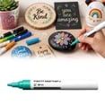 thumbnail image 2 of Oil Based Paint Marker Pens, Permanent Colored Paint Markers, Quick Dry Waterproof Marker, Multi Surface Paint Writing Pens, Pigment Markers for Glass, Wood, Metal, Plastic,DIY Art Projects, 2 of 6