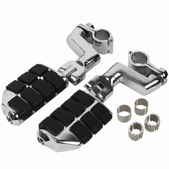 Motorcycle 22/25/32/35mm Highway Bar Footpegs Pegs Mount For Honda Goldwing 1800