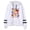white, variant on Ashe Willson Running Out Of Time Logo Merch Pocketless Parallel Bars Sleeve Streetwear Long Sleeve