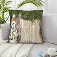 thumbnail image 6 of ZICANCN Decorative Throw Pillow Covers , Snowman Bed Couch Sofa Decorative Knit Pillow Covers for Living Room Farmhouse 24"x24", 6 of 8