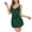 Green, variant on Ladies' Solid Color V Lace Transparent Wrap Up Front Opening Underwear Tight Pajamas Daddy for Women