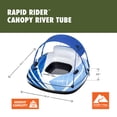 thumbnail image 3 of Ozark Trail Rapid Rider Canopy River Tube with Removable Shade 48.5", 3 of 11