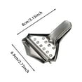 thumbnail image 3 of Heavy Duty Hand Held Stainless Steel Juicer Squeezer With Secure Clamp Handle For Efficient Extraction, 3 of 5