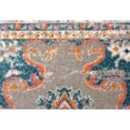 thumbnail image 6 of MDA Home Colores 5'x8' Medallion Transitional Fabric Area Rug in Gray/Multi, 6 of 7