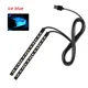 thumbnail image 3 of Lámpara de tira de 12 LED con USB para encendedor de coche, luz de ambiente, grifo adhesivo multicolor, decoración para salpicadero, toma de pie, estilo de coche, 3 of 5