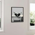 thumbnail image 3 of JEUXUS  Funny Highland Cow Decor Black and White Canvas Wall Art Farmhouse Bathroom Decor Vintage Animal Cow Pictures Poster Western Bathroom Restroom Decorations Framed Artwork, 3 of 4