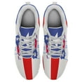 thumbnail image 2 of Puerto Rico Shoes Men Women Running Tennis Shoes Breathable Casual Puerto Rico Flag Sneakers White Size 7.5, 2 of 5