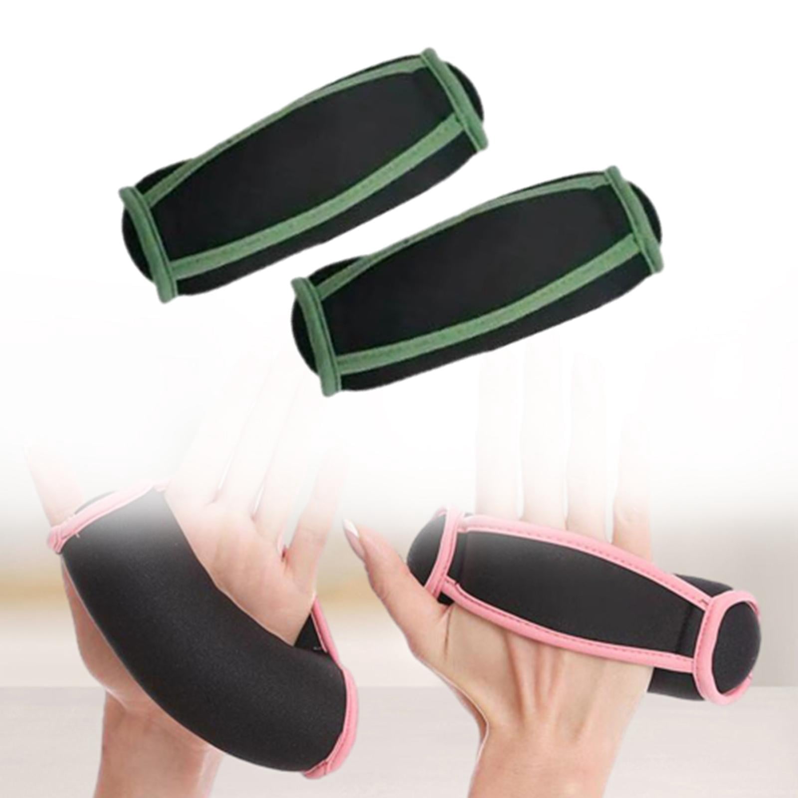 DimyFew 1 Pair Hand Weights Walking Sandbag Walking Training Supplies Removable Aerobics 2lb
