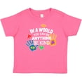 thumbnail image 3 of Inktastic In a World You Can Be Anything Be Kind Autism Awareness Boys or Girls Baby T-Shirt, 3 of 5
