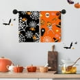 thumbnail image 6 of Halloween Tea Towels, 100% Cotton Kitchen Towel Set 20×27.5inch, Multi-Purpose Quick Dry Dish Towels Dishcloths Hand Towels Bar Towels(Set of 4), 6 of 6
