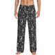 thumbnail image 1 of Fotbe Daisies Flowers Pantalones de Pijama para Hombre, Pantalones de Dormir, Pantalones de Casa con Cintura Ajustable y Bolsillos-Small, 1 of 6