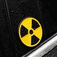thumbnail image 2 of Nuclear Radiation Sign Car Sticker Badge 3d Metal Symbol Emblem Warning Logo Auto Trunk Window Decor Fashion Accessories, 2 of 5