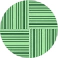 thumbnail image 1 of Ahgly Company Indoor Round Patterned ForestGreen Area Rugs, 5' Round, 1 of 6