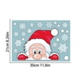 thumbnail image 3 of SZXZYGS Autocollants de Fenêtre de Noël 2023 Autocollants Flocon de Neige pour Fête, 3 of 4
