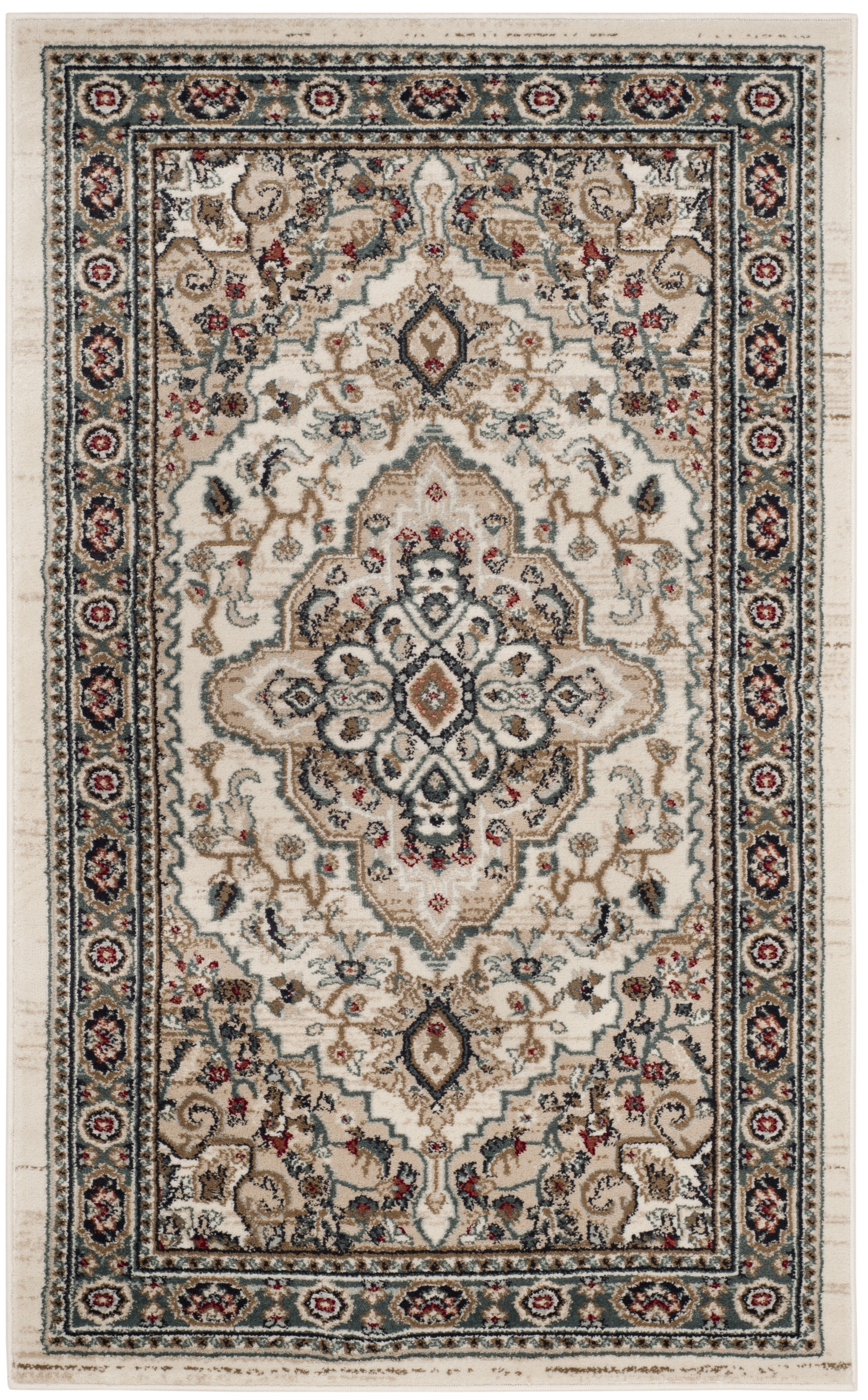 Safavieh Lyndhurst Idella Floral Area Rug, Cream/Beige, 2' x 3'
