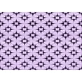 thumbnail image 1 of Ahgly Company Indoor Rectangle Patterned Purple Flower Purple Area Rugs, 2' x 5', 1 of 6