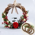 thumbnail image 2 of Adornos navideños DIY para el hogar, guirnalda de ratán natural, árbol de Navidad, accesorios de decoración, primavera, boda, Año Nuevo, 2 of 5