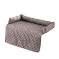 thumbnail image 1 of Youkk Coussin pour Animaux de Compagnie, Doux et Confortable, Résistant à l'Eau, Antidérapant, Gris Clair 75*75, 1 of 6
