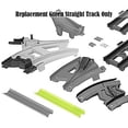 thumbnail image 4 of Replacement Parts for Hot-Wheels Colossal Crash Track Set - GFH87 ~ Die-Cast Cars Playset ~ Replacement Green Straight Track, 4 of 6