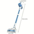 thumbnail image 6 of Fieety Cordless Stick Vacuum - 45KPa Suction, 45-Min Runtime, HEPA Filter - Lightweight for Pet Hair, Carpets & Hard Floors, 6 of 12