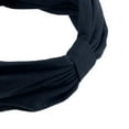 thumbnail image 6 of Unique Bargains Headbands Cotton Sweatbands Stretchy Moisture Wicking Headband for Sports for Women Navy Blue 1 PCS, 6 of 6