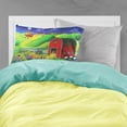 thumbnail image 2 of Carolines Treasures 7404PILLOWCASE Corgi Barn Dance Fabric Standard Pillowcase Standard multicolor, 2 of 2