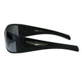 thumbnail image 3 of Choppers Mens Thick Temple Classic Biker Sunglasses Matte Black, 3 of 4