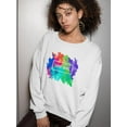 thumbnail image 2 of Love Wins Sweatshirt Women -SPIdeals Designs, Female XX-Large, 2 of 4