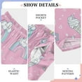 thumbnail image 6 of FORMRS Kids Pajama Pants with Pockets Size 6-8Y Boys Lounge Sleep Bottoms, Ice Cream Rainbow Pattern, 6 of 8