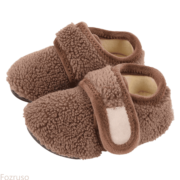 Fozruso Soft Soled Indoor Floor Socks For Kids In Autumn And Winter With For Both Boys And Girls Providing Warmth And Warmth For Toddlers 0 7,Soft Plush Slippers Sizes 23 Toddler(9-15 Months)