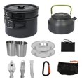 thumbnail image 1 of Soidarity Kit de utensilios de cocina para acampar para 2-3 personas Juego de cocina para acampar al aire libre para mochileros Senderismo Picnic Pesca Accesorios de cámara y óptica Soidarity OD013307-00, 1 of 6