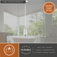 thumbnail image 5 of Toledo Satin Nickel Industrial Jar Mini Pendant Ceiling Light Clear Glass, 5 of 9