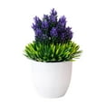 thumbnail image 2 of 2PCS Artificial Potted Small Greenery,Realistic Mini with Flowers for Indoor Home Decor,Desktop Table Centerpiece for Bathroom,Farmhouse Displays,Mother's Day,Christmas Gifts, 2 of 6