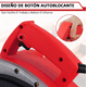 thumbnail image 4 of Cepilladora Eléctrica Para Madera Cepillo Profesional 82mm Rojo, 4 of 5