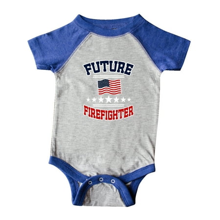 

Inktastic Future Firefighter Outfit Gift Baby Boy or Baby Girl Bodysuit
