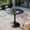 Black Marble, variant on 31.5" Tulip Table for 2-4 Persons Modern Round Dining Room Table, Mid-Century Modern Grey Small Kitchen Table with MDF Wooden Top, Leisure Coffee Table for Living Room, Dining Room, Office