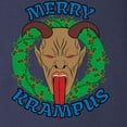 thumbnail image 3 of CafePress - Merry Krampus - Long Sleeve Dark T-Shirt, 3 of 4