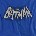 thumbnail image 2 of Batman Classic Tv Show Logo Women's T Shirt, Royal, Large, 2 of 6
