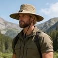 thumbnail image 2 of Shadoumai Solar Fan Hat, Wide Brim Sun Cap with 2 Solar Sun Protection Fans, USB and Solar Powered Fan Hat, 2 of 8