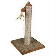 Petlinks Pillar Pawz Sisal and Carpet Scratch Post with Catnip Toy