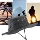 thumbnail image 5 of Sombrero De Pesca Con Protección Solar, Sombrilla, Sombrero De Cubo Boonie, Sombrero Transpirable De Ala Ancha Para El Sol Para Senderismo Al Aire Libre, Viajes De Pesca Eigraketly AP007142-03, 5 of 6