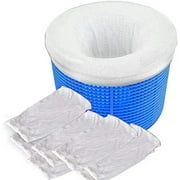 UCEDER  10 Packs Nylon Pool Skimmer Socks, Filter Savers for Baskets and Skimmers, Fine Mesh for In-Ground and Above Ground Pools