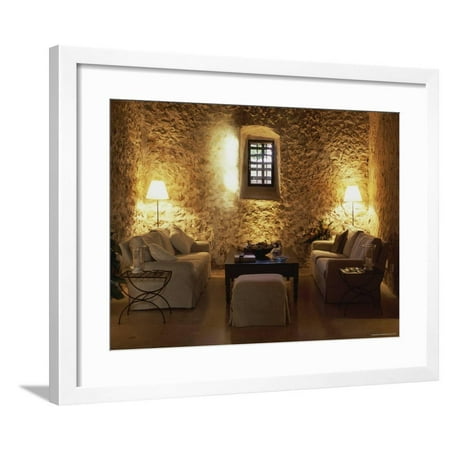 Torrent Fals Santa Maria Del Cami Mallorca Spain Framed Print Wall Art