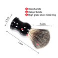 thumbnail image 3 of 3 Pcs Herramienta de Preparación de Cepillo de Afeitar de Salón de Peluquero de Manija Resina Acerca de 11 cm Fernando Brocha de afeitar para hombres, 3 of 8