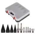 thumbnail image 1 of 11Pcs Firewood Splitting Bit Detachable Wood Heavy Duty Drill Corkscrew Driver with Handles, 1 of 2