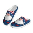 thumbnail image 2 of KLL Three Gnome Independence Day Pattern Adult Unisex Cozy Slippers,Fuzzy Slip-on Slippers TPR Sole Slippers Comfort Plush Home Footwear for Indoor & Outdoor-46/47, 2 of 7