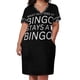 thumbnail image 3 of Me encanta el bingo vestido suelto con bolsillos vestido de noche para mujer 2025 vestidos para mujer 2025 vestidos africanos de verano para mujer, 3 of 7